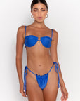 underwired balconette bikini top