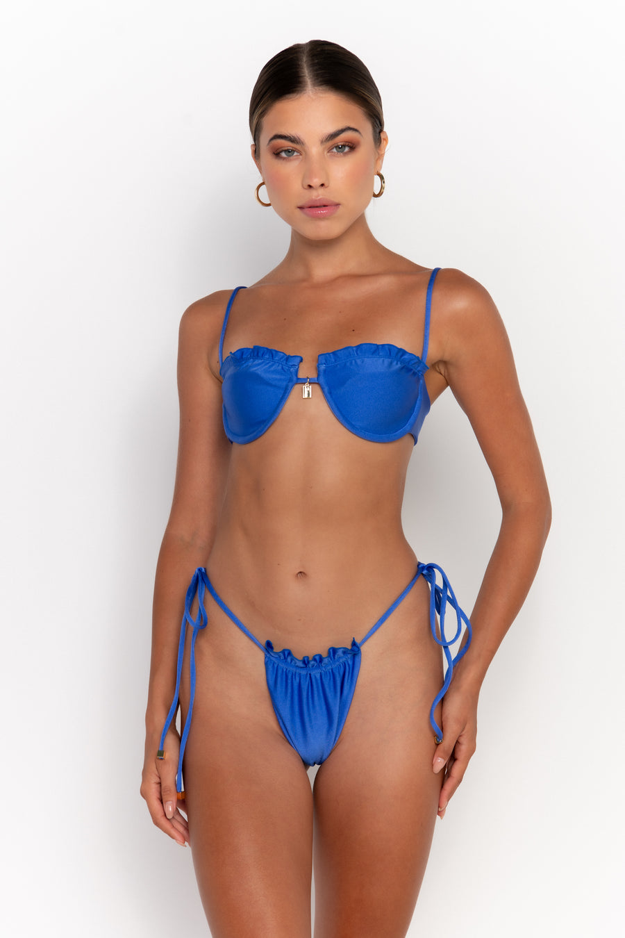 TROPEA AZURE - CHEEKY BIKINI BOTTOMS