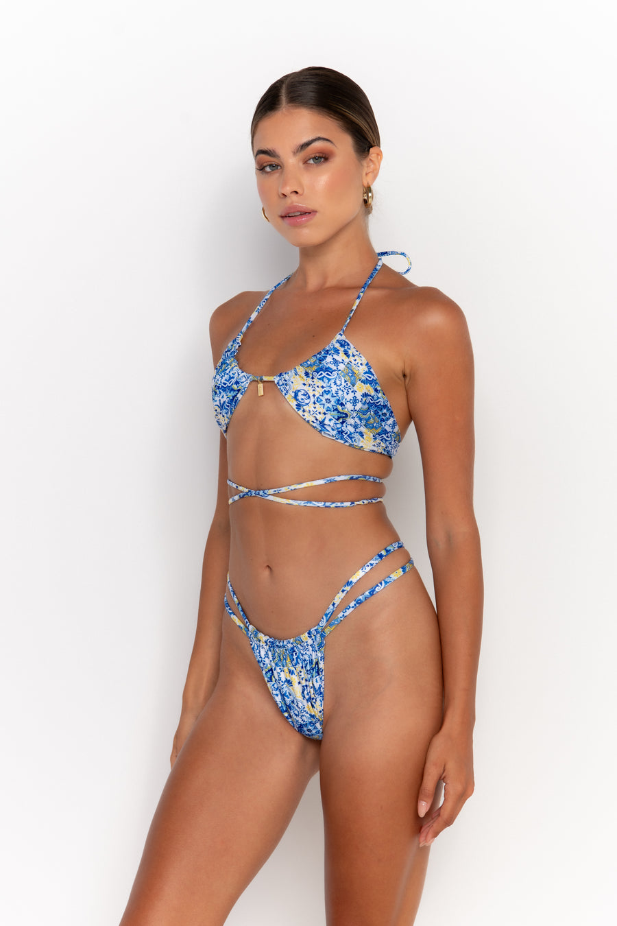 SICILY PORTOFINO - HALTER BIKINI TOP